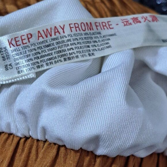 Free People Movement Way Home Shorts Women's Army Orange Sport Gym XS - Picture 5 of 6